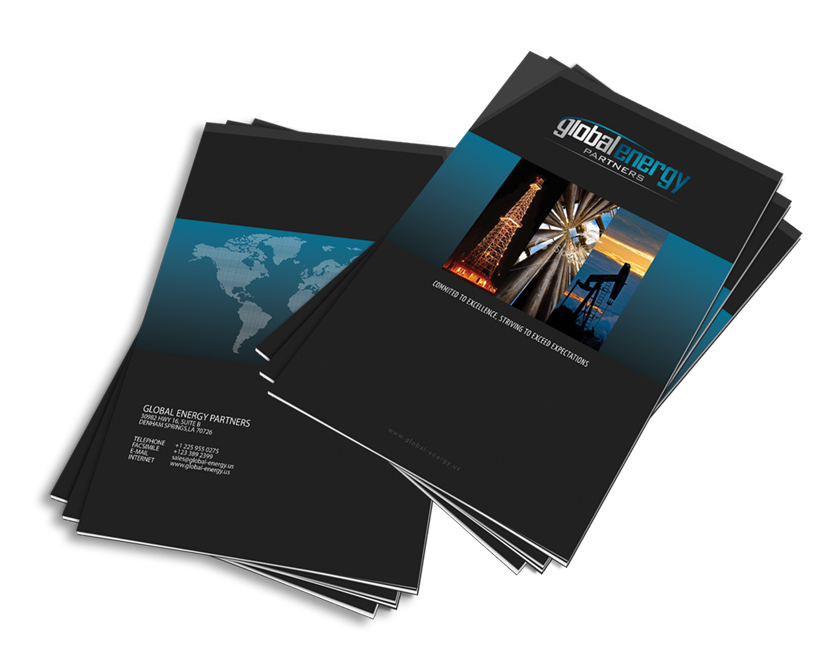Brochure Design Oil and Gas