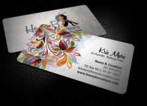 Makeup Artist Business Card Design