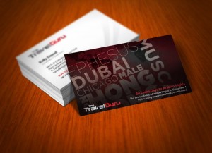 Travel Company Business Cards
